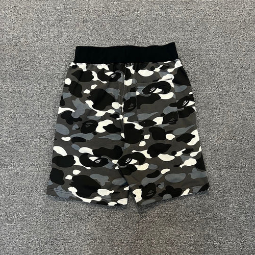BAPE Glow-in-the-Dark City Camo Shark Shorts